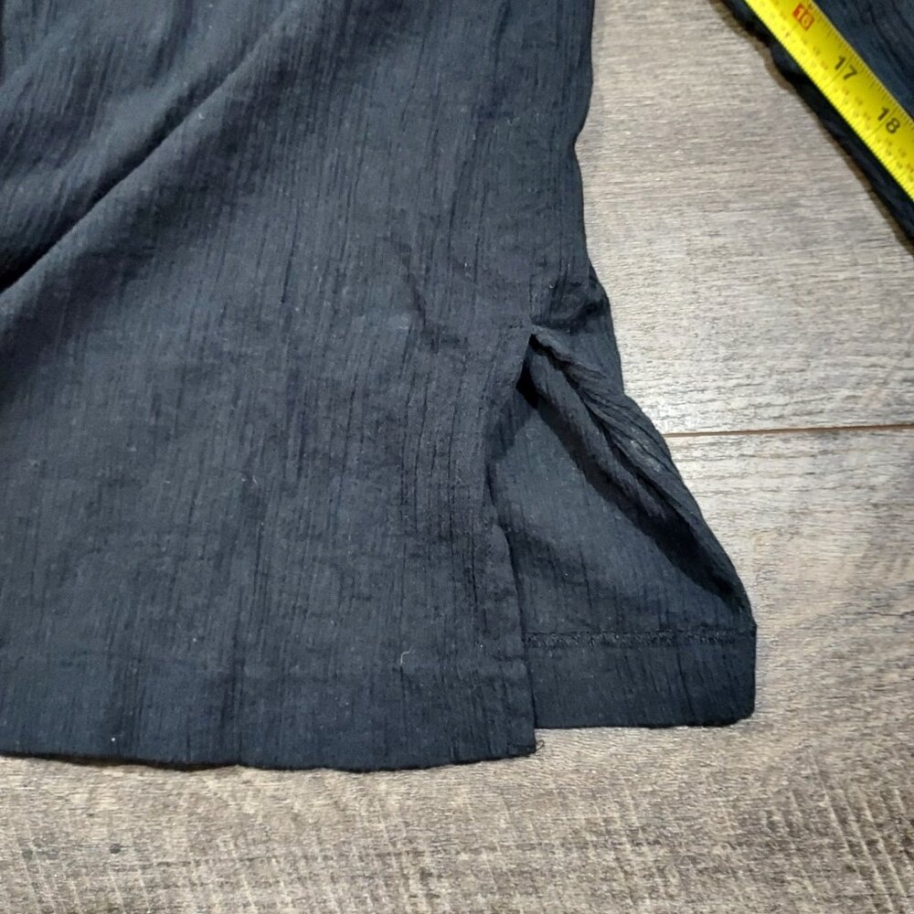 Brownstone Studio Womens Top Black Size 1X 100% Cotton - Picture 9 of 13